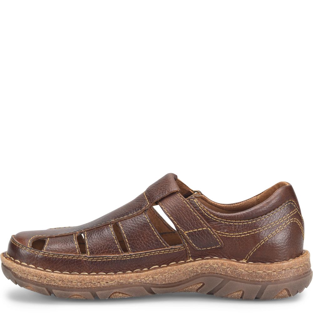 Born Connor Sandals Dark Chestnut Product ID-KFG1rKC6