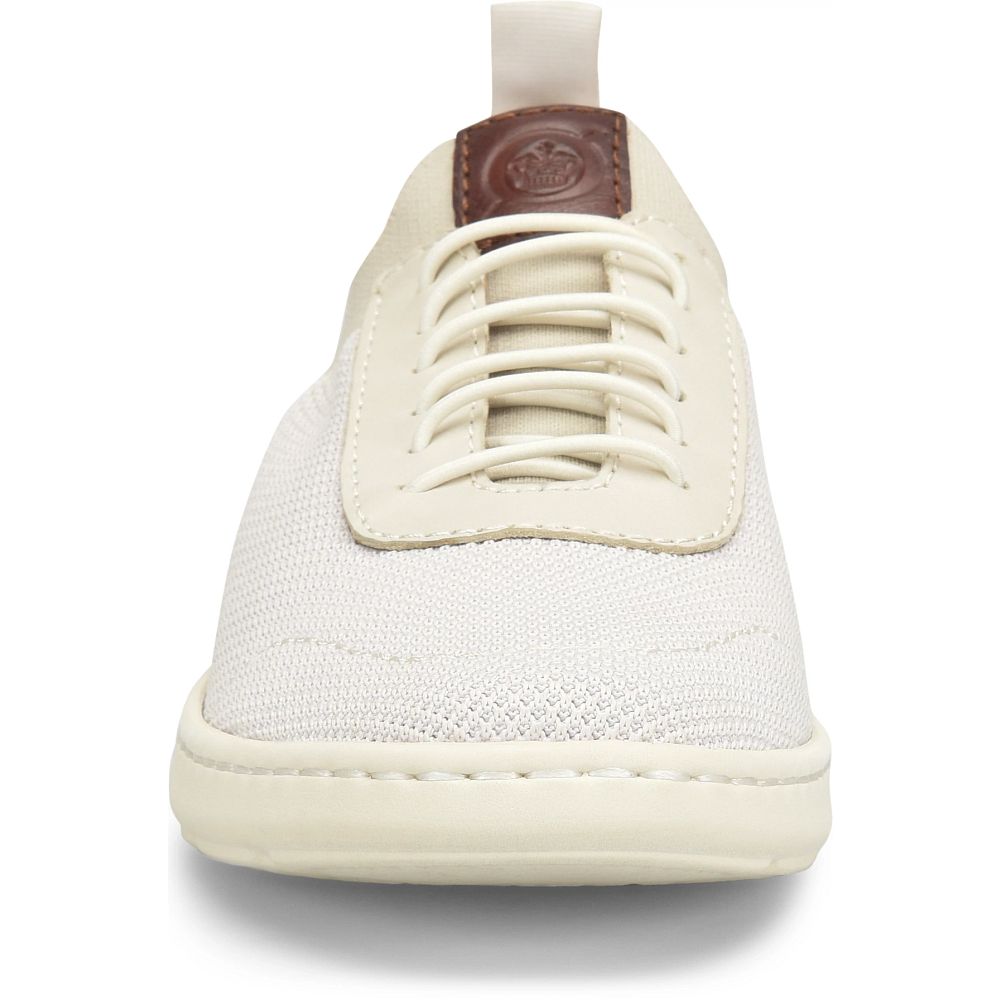 Born Marius Slip-Ons White Dark Tan Combo Product ID-KbjCJHmk