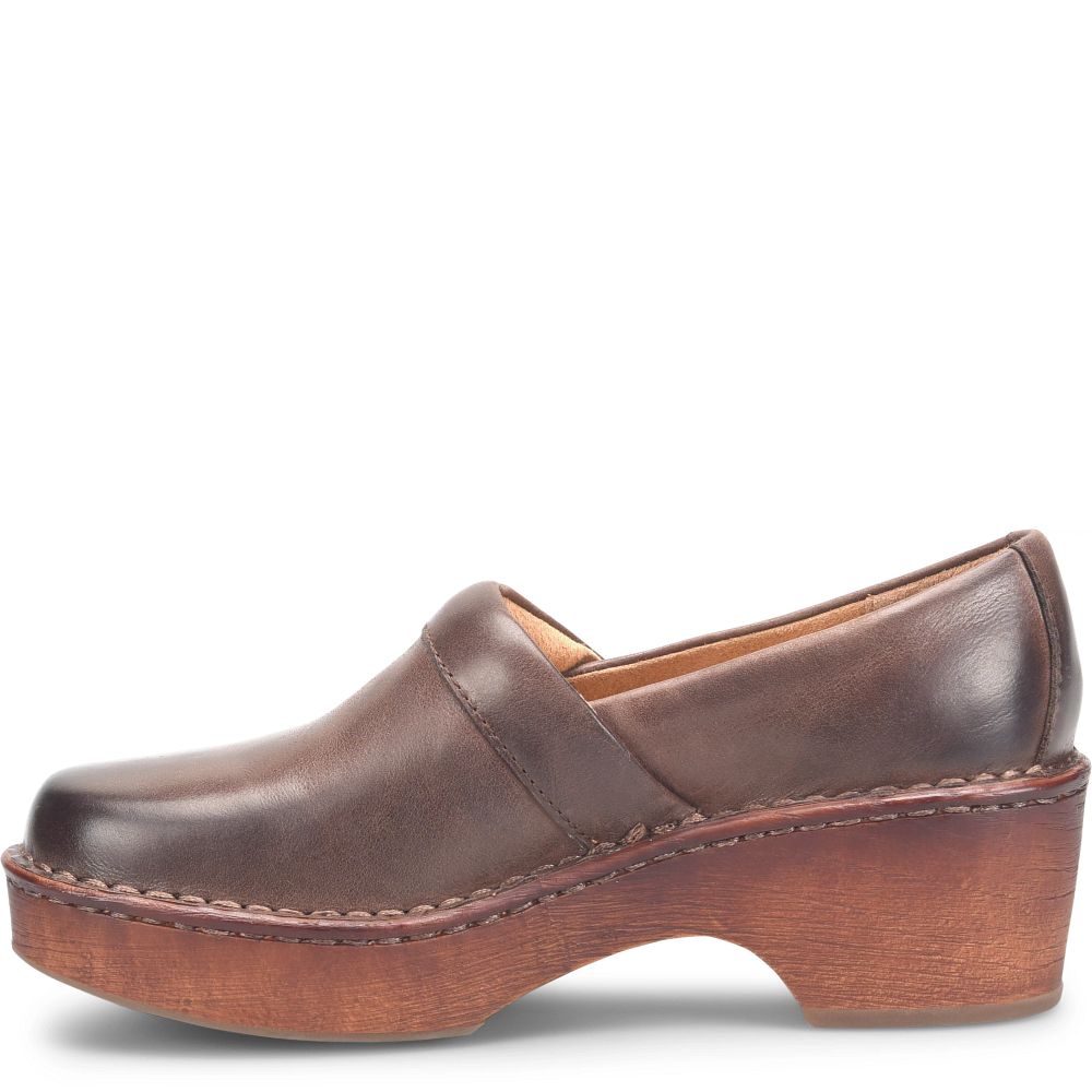 Born Freya Clogs Chocolate Product ID-LJiYIcJU