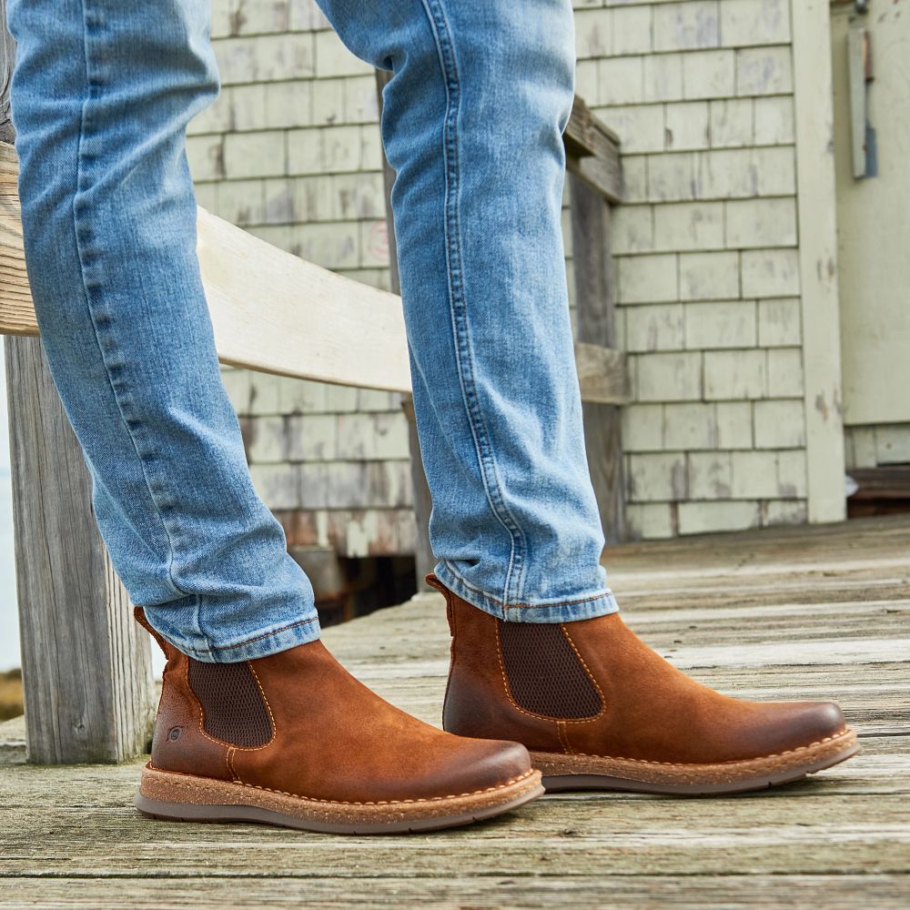 Born Brody Boots Glazed Ginger Distressed Product ID-M7ftN87e