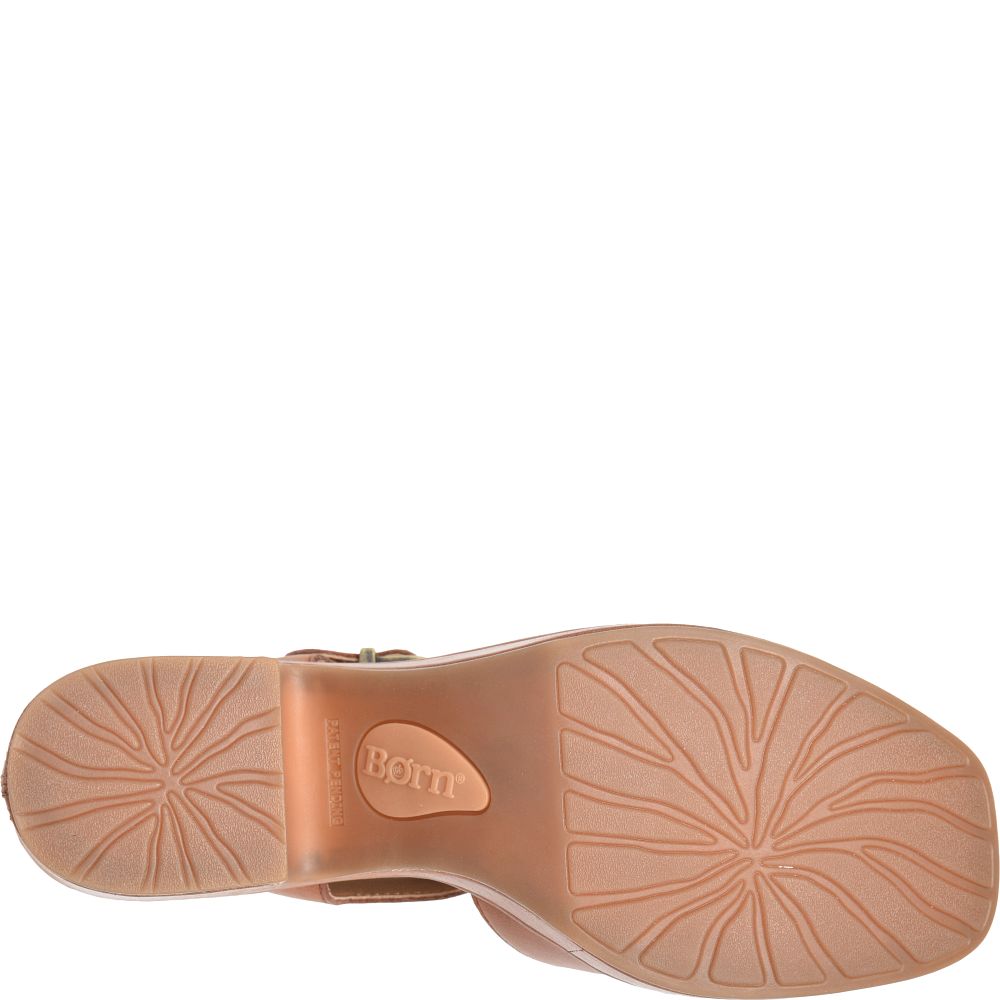 Born Browyn Sandals Cognac With Leather Wrap Product ID-M7lxOr76