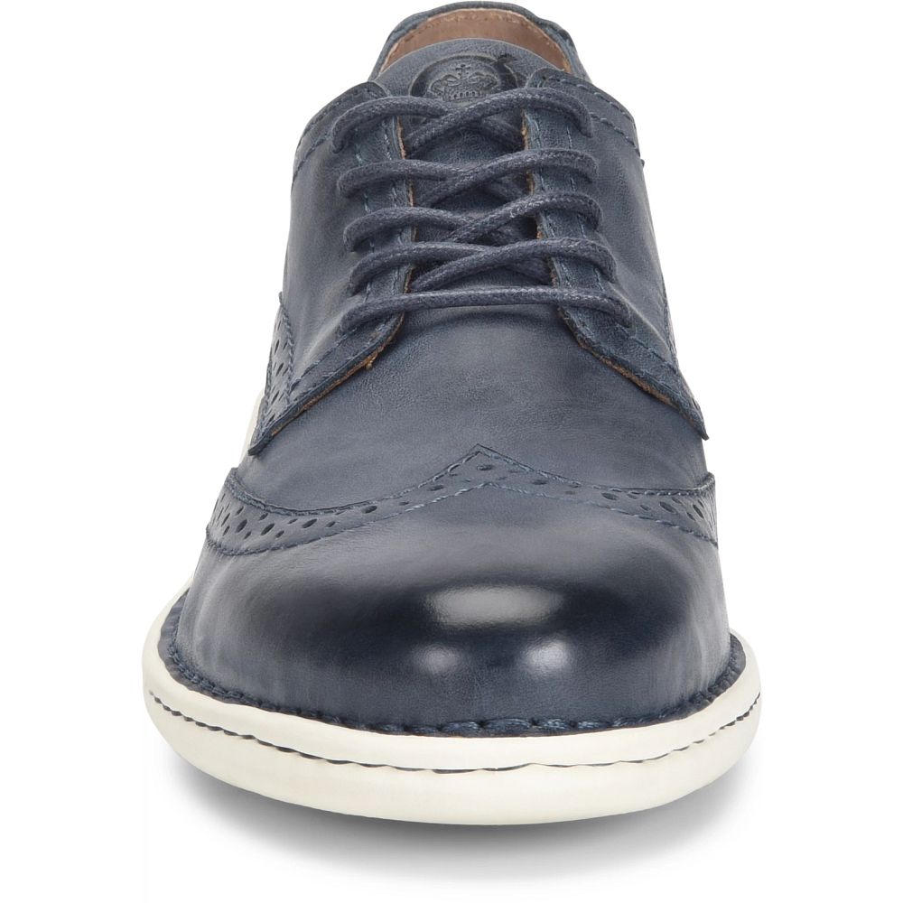 Born Tobias Slip-Ons Navy Oceana Product ID-O0nrXHzh