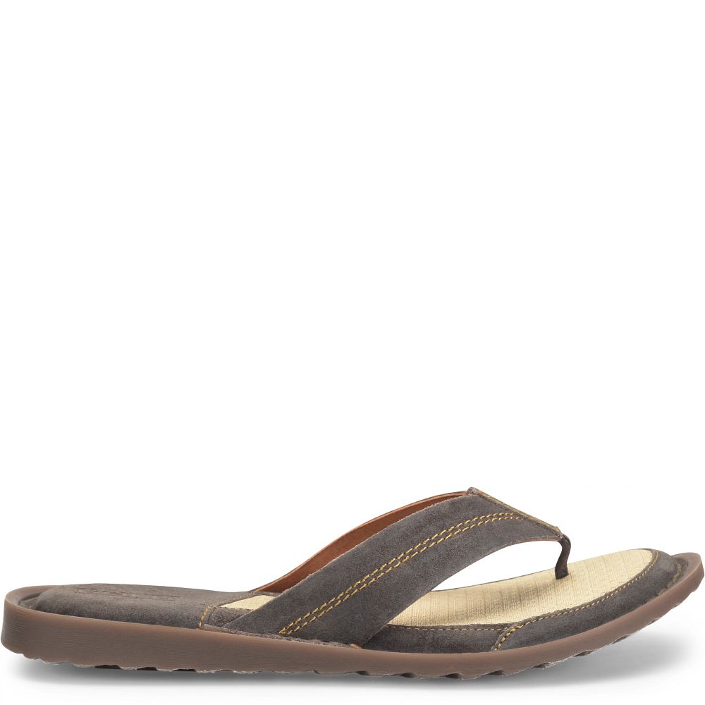 Born Bermuda Sandals Dark Concrete Distressed Product ID-Ohl4jGGl