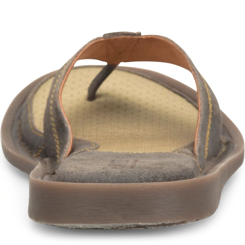 Born Bermuda Sandals Dark Concrete Distressed Product ID-Ohl4jGGl