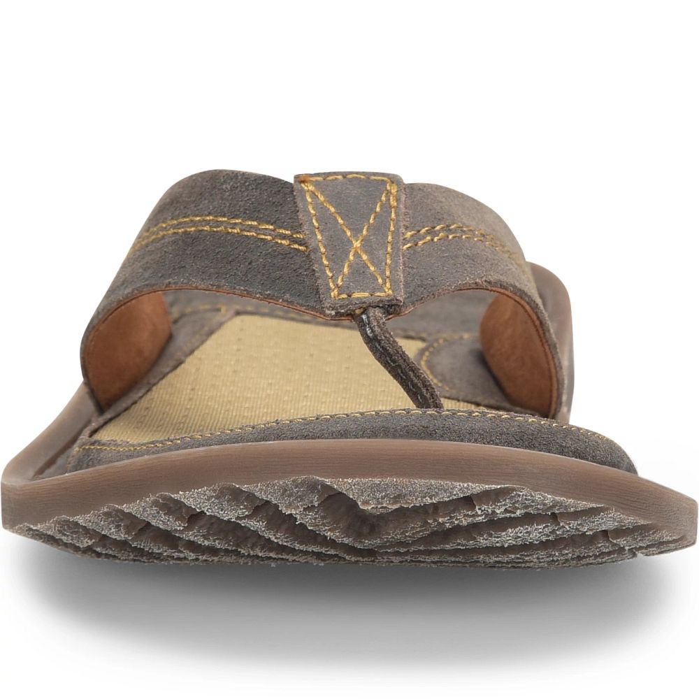 Born Bermuda Sandals Dark Concrete Distressed Product ID-Ohl4jGGl