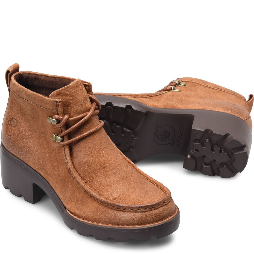 Born Griffin Boots Tan Camel Distressed Product ID-Pap6cm0Z