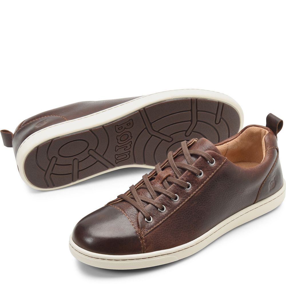 Born Allegheny Slip-Ons Bridle Brown Product ID-Px3gjgX1