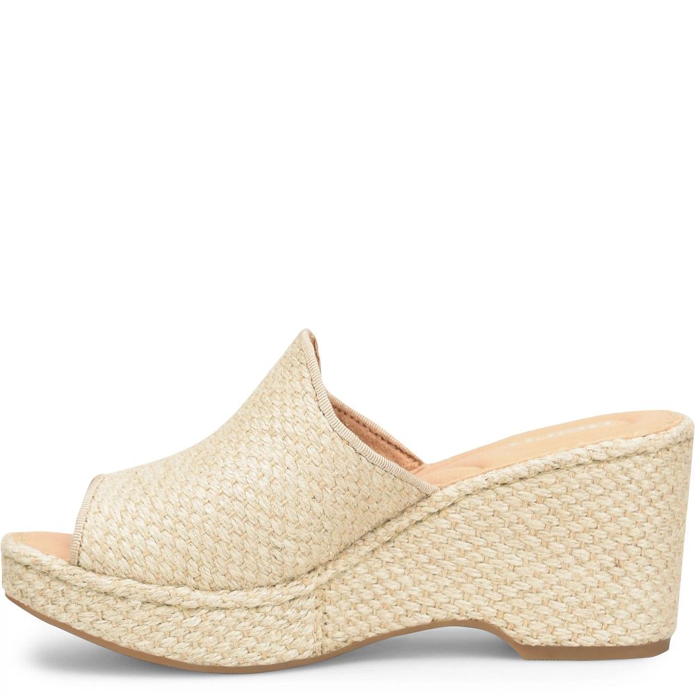 Born Lilah Raffia Sandals Natural Raffia Product ID-QSaYvMDU