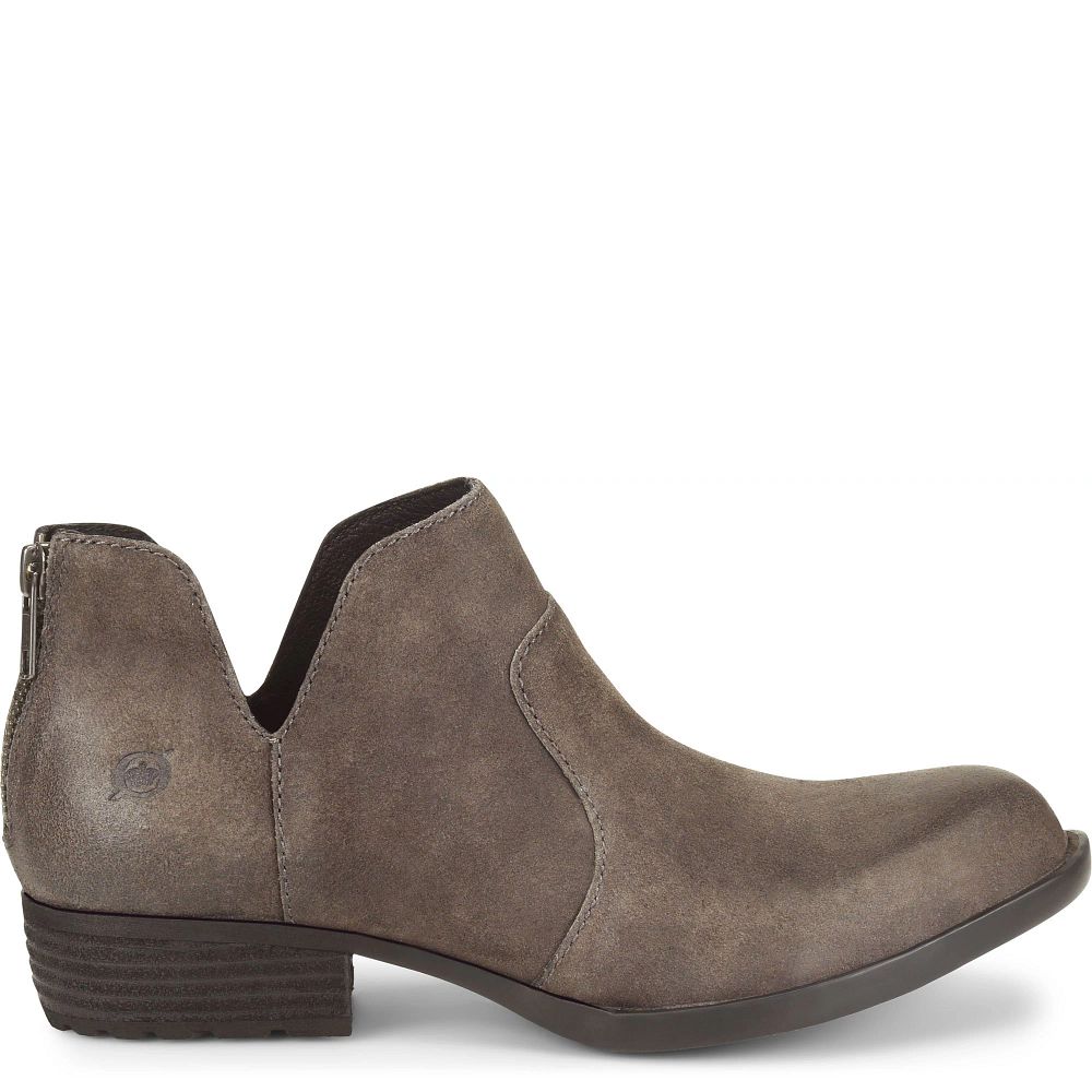 Born Kerri Boots Dark Grey Distressed Product ID-RJP0BP2K