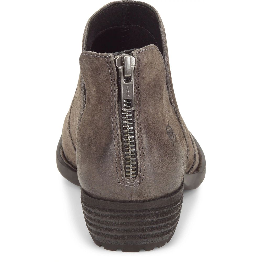 Born Kerri Boots Dark Grey Distressed Product ID-RJP0BP2K
