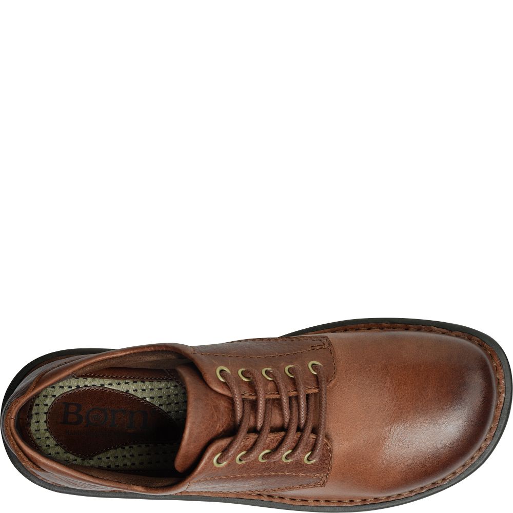 Born Hutchins III Slip-Ons Dark Tan Whiskey Product ID-SQTaVgo5