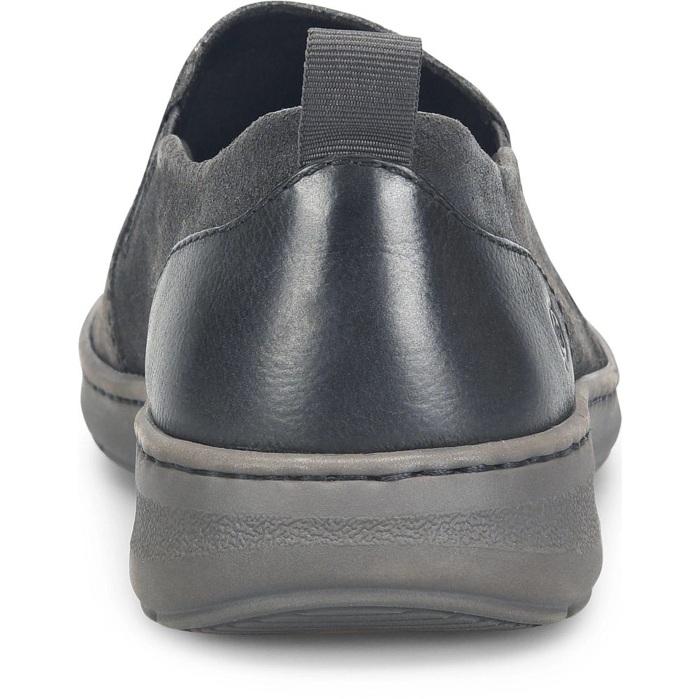 Born Morgan Slip-Ons Dark Carbon Distressed Product ID-Su0D7iaV