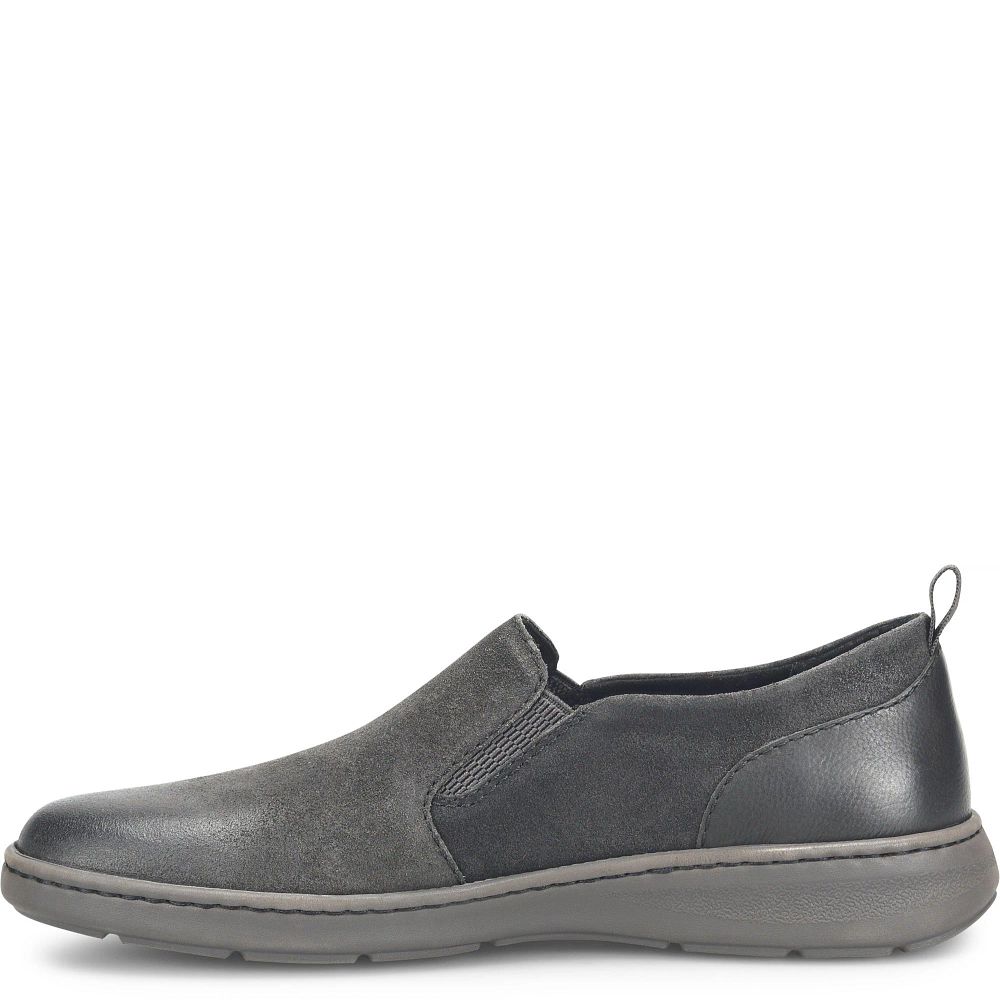 Born Morgan Slip-Ons Dark Carbon Distressed Product ID-Su0D7iaV