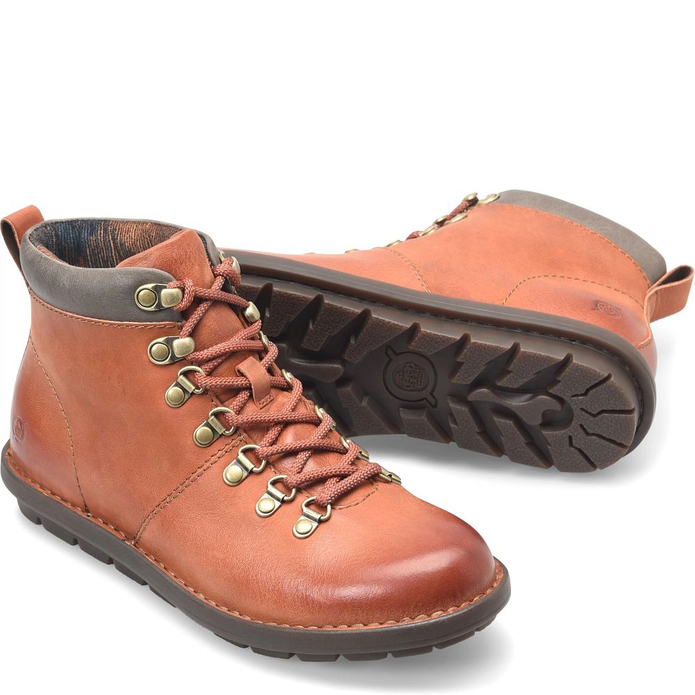 Born Blaine Boots Orange And Grey Product ID-SwVAa5EL