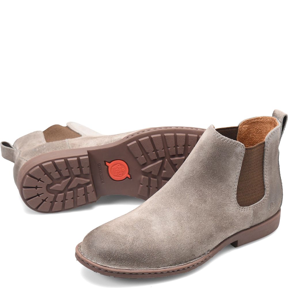 Born Shane Boots Taupe Rock Suede Product ID-UGBsH7HS