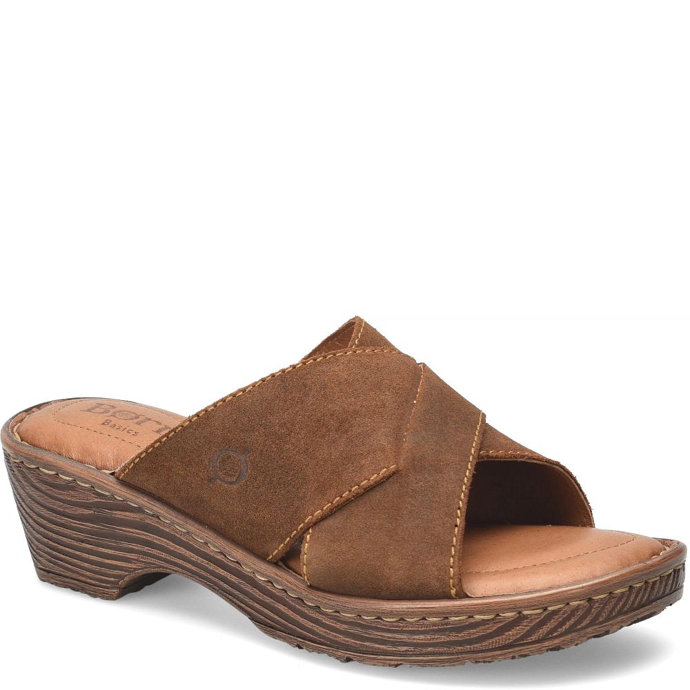 Born Teayo Basic Sandals Glazed Ginger Distressed Product ID-VZTwEuZQ