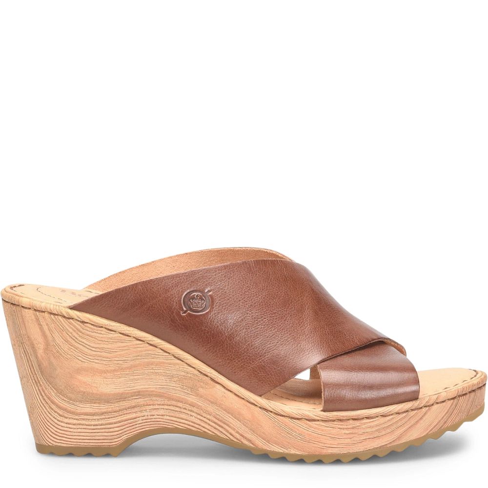 Born Nora Sandals Luggage Product ID-WxqQS7r7