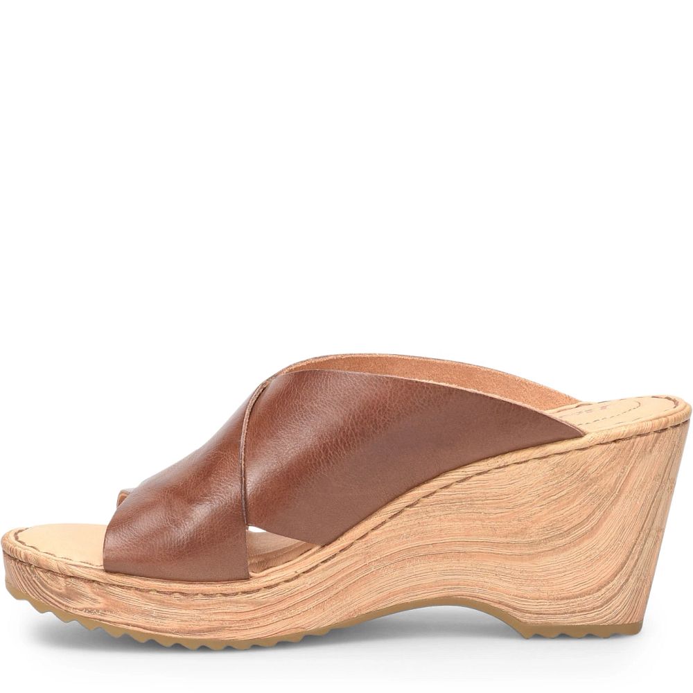 Born Nora Sandals Luggage Product ID-WxqQS7r7