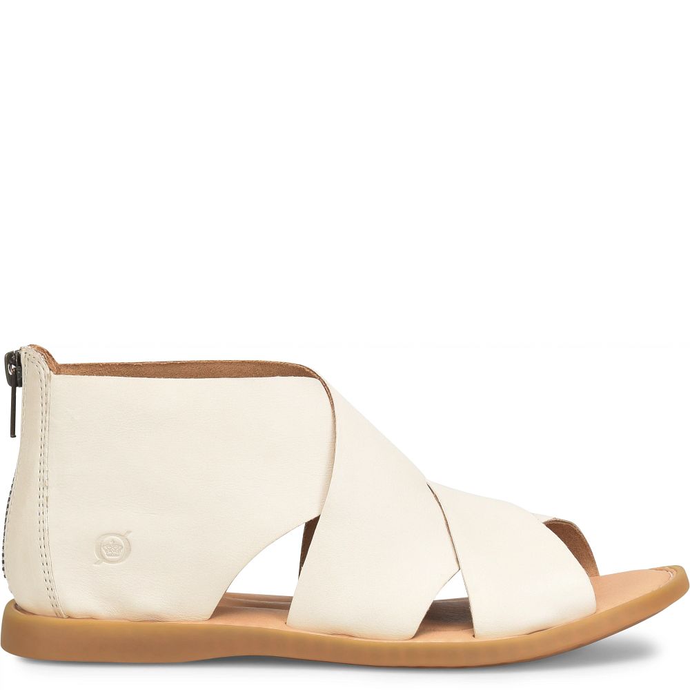 Born Imani Sandals White Ivory Product ID-X2Qc2GdA