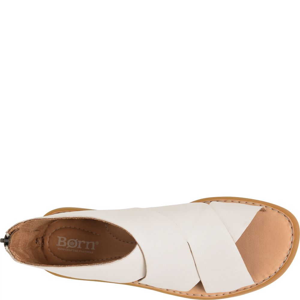 Born Imani Sandals White Ivory Product ID-X2Qc2GdA