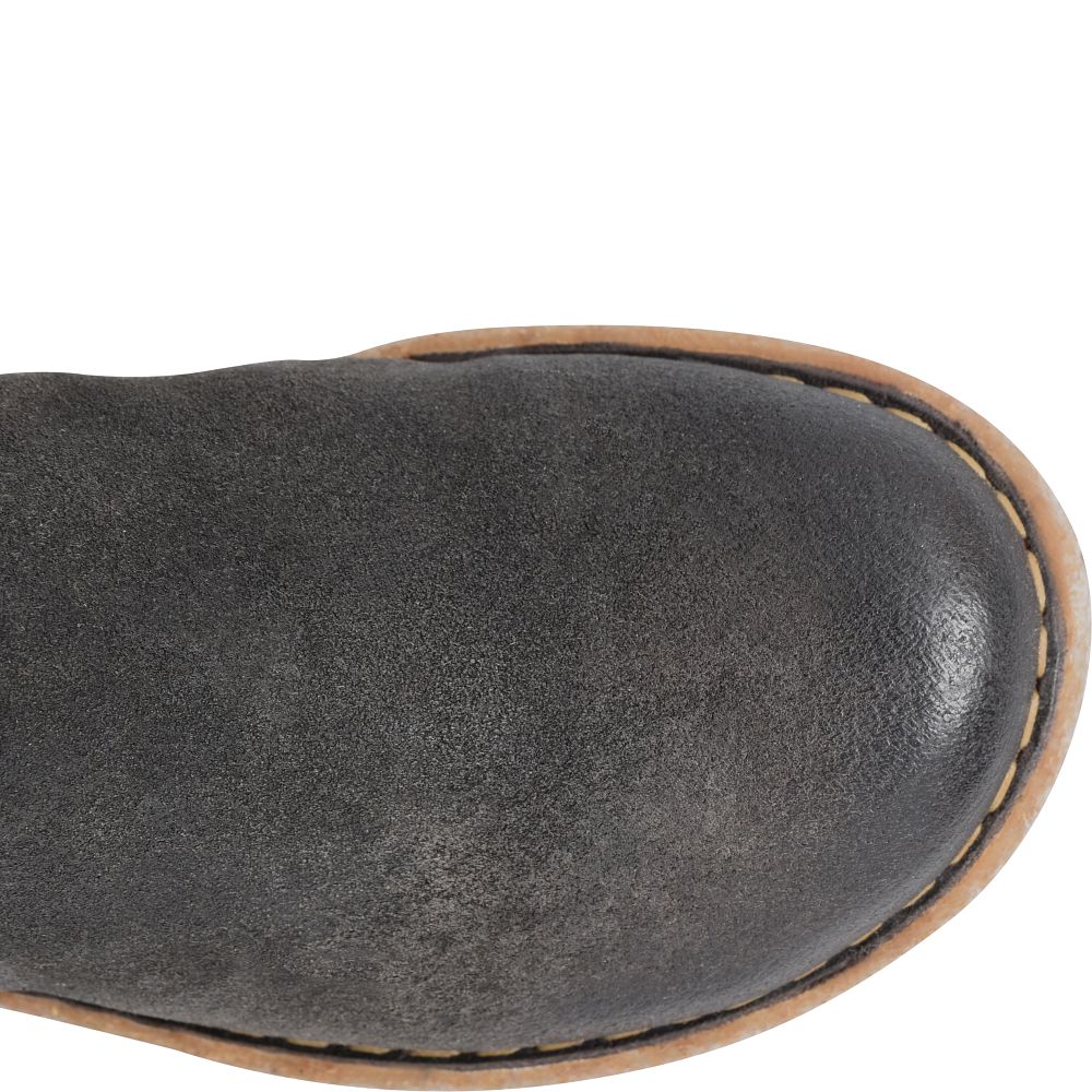 Born Faline Boots Dark Concrete Distressed Product ID-XogCruWn