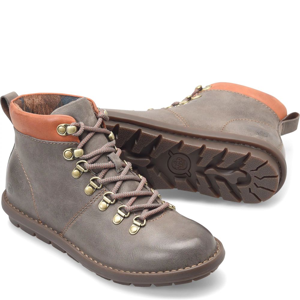 Born Blaine Boots Grey And Orange Product ID-YeARVbuz