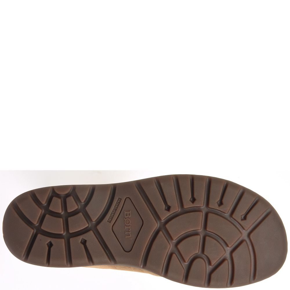 Born Nigel 3-Eye Saddle Slip-Ons Saddle Distressed Product ID-YnWu4KlY
