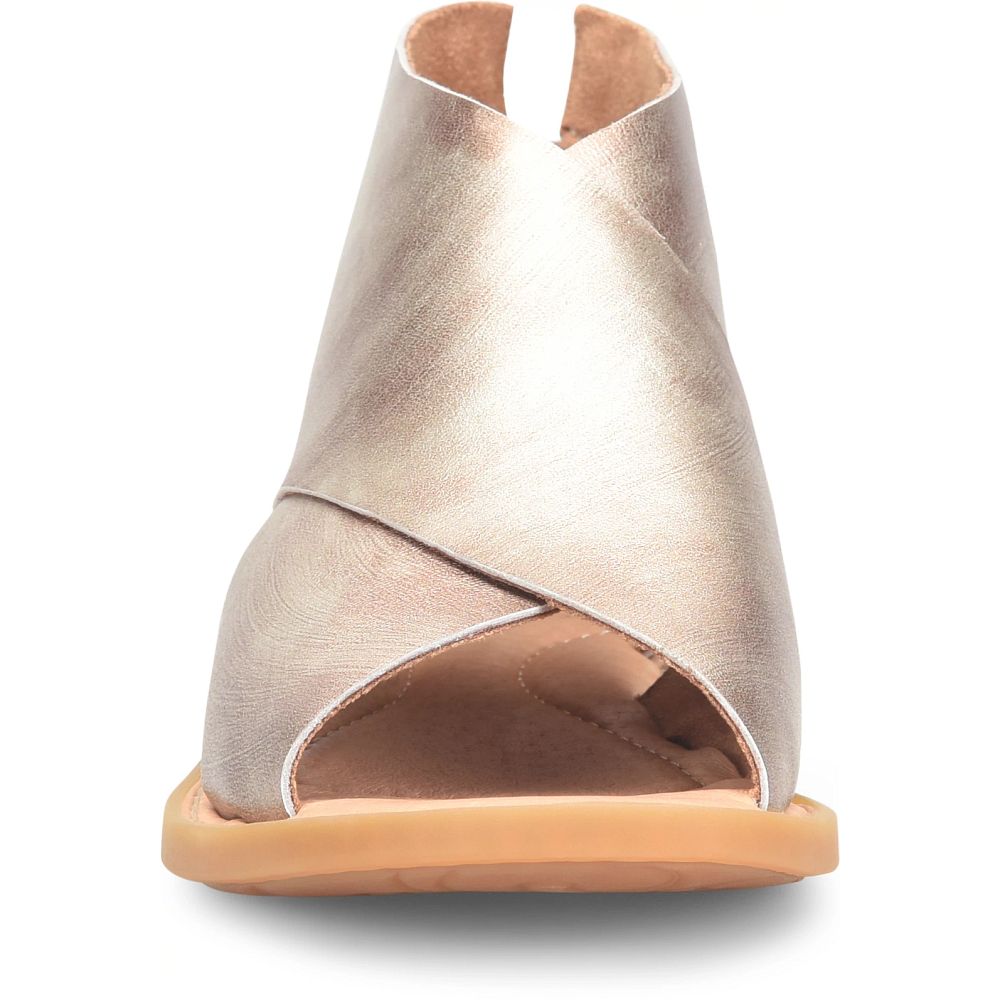 Born Iwa Sandals Gold Panna Cotta Product ID-ZPhfSSel