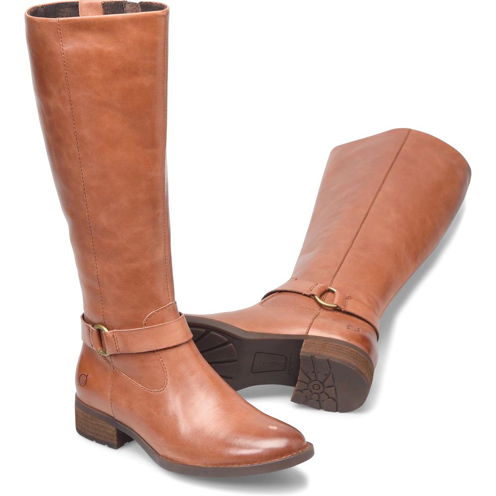 Born Saddler Boots Cognac Product ID-ZrBFeJ9Y