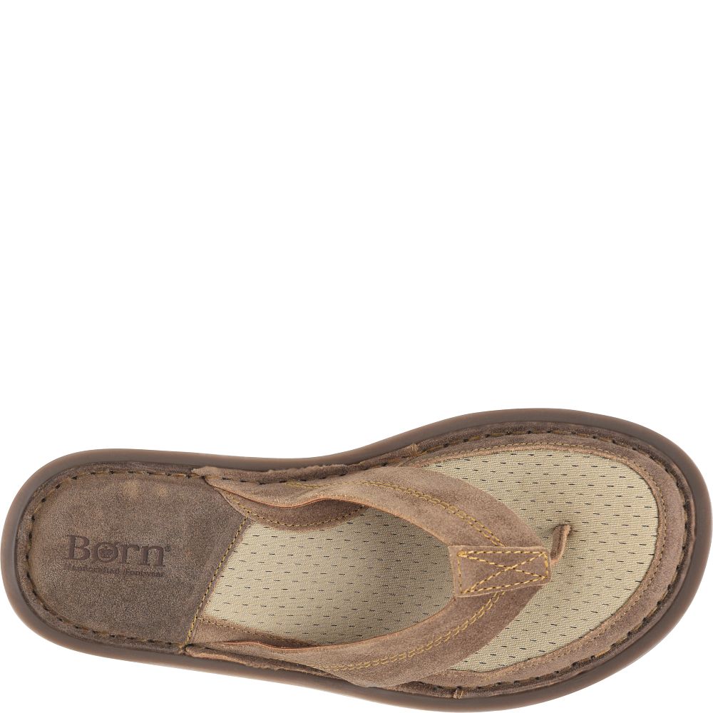 Born Bermuda Sandals Taupe Avola Distressed Product ID-cLGTpjMJ
