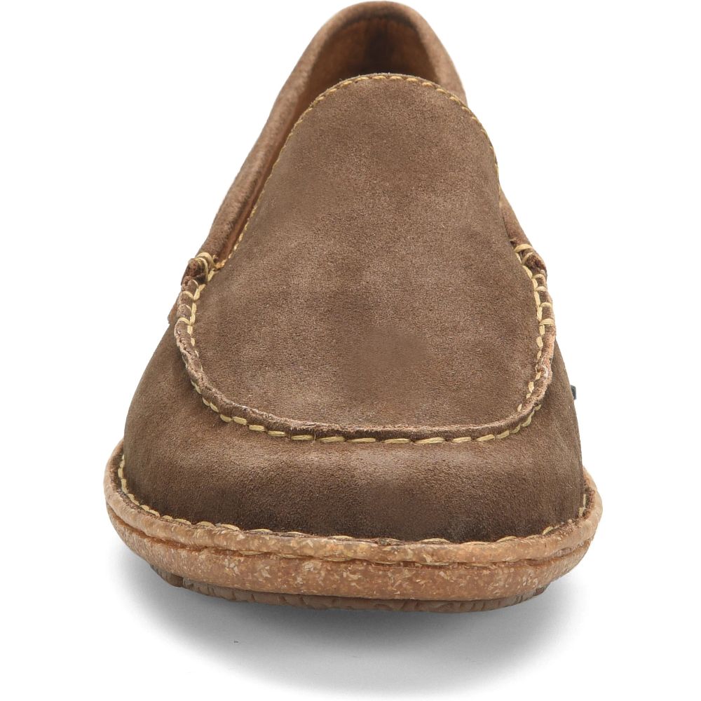 Born Naldo Slip-Ons Taupe Avola Nubuck Product ID-czFHw1XG