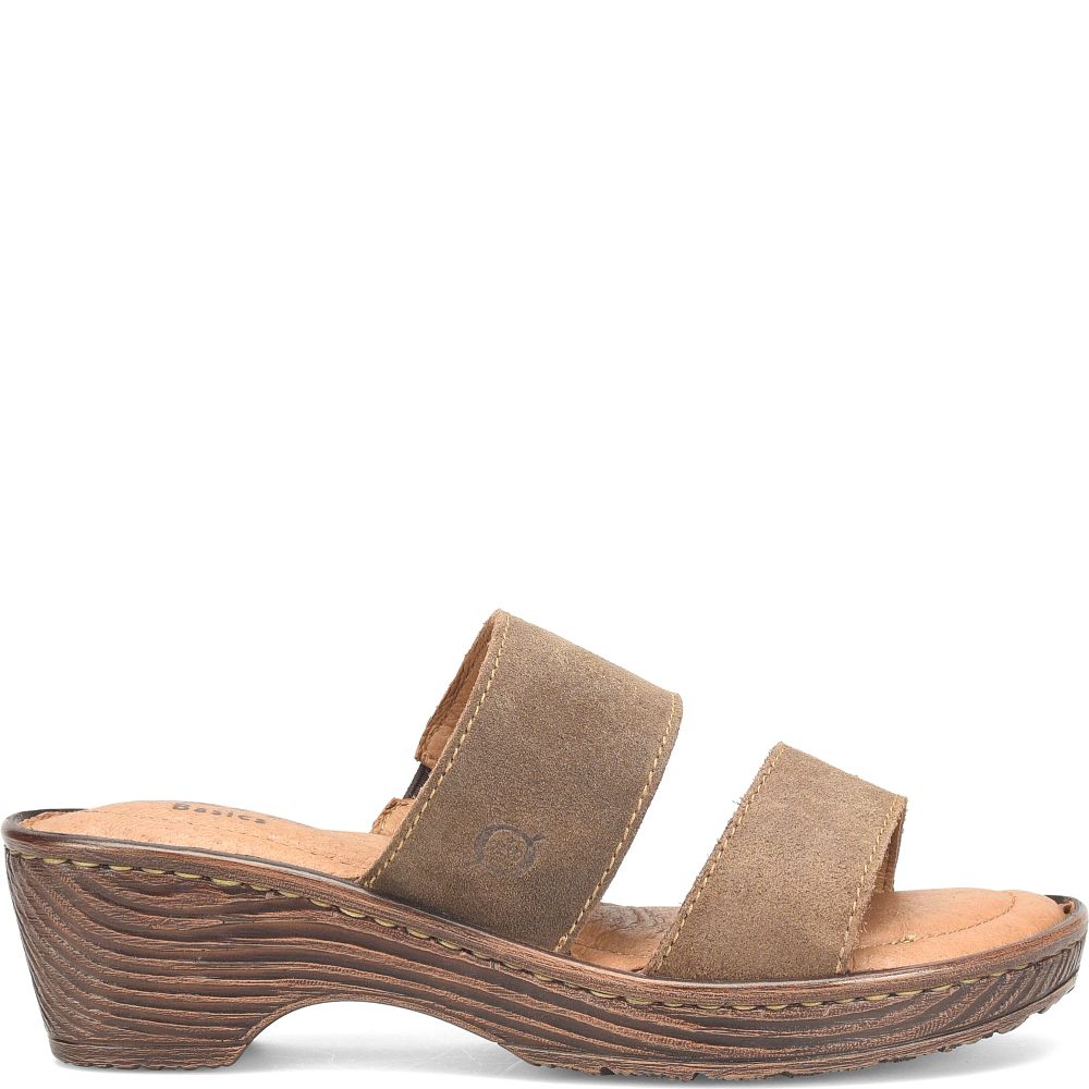 Born Sana Basic Sandals Taupe Distressed Product ID-dCF2RhcQ