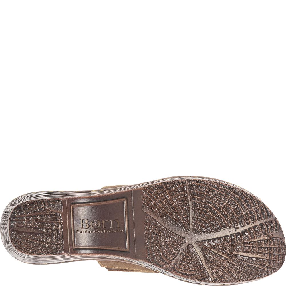 Born Sana Basic Sandals Taupe Distressed Product ID-dCF2RhcQ