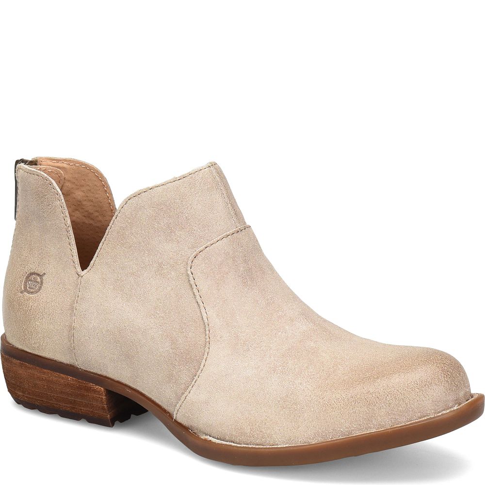 Born Kerri Boots Cream Visone Distressed Product ID-dKBSRaCK