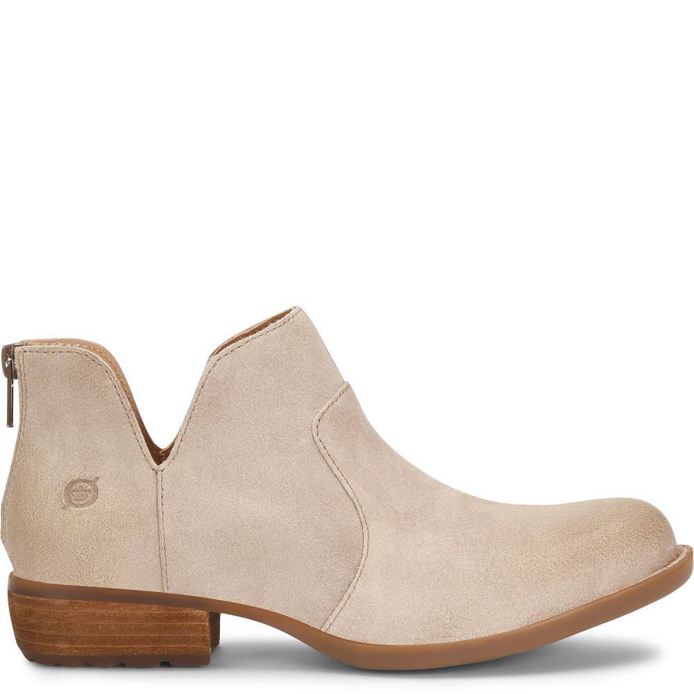 Born Kerri Boots Cream Visone Distressed Product ID-dKBSRaCK