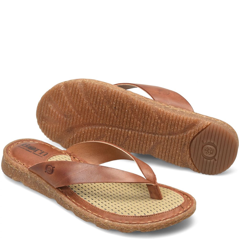 Born Bora Basic Sandals Light Brown Product ID-dmCIrRPA
