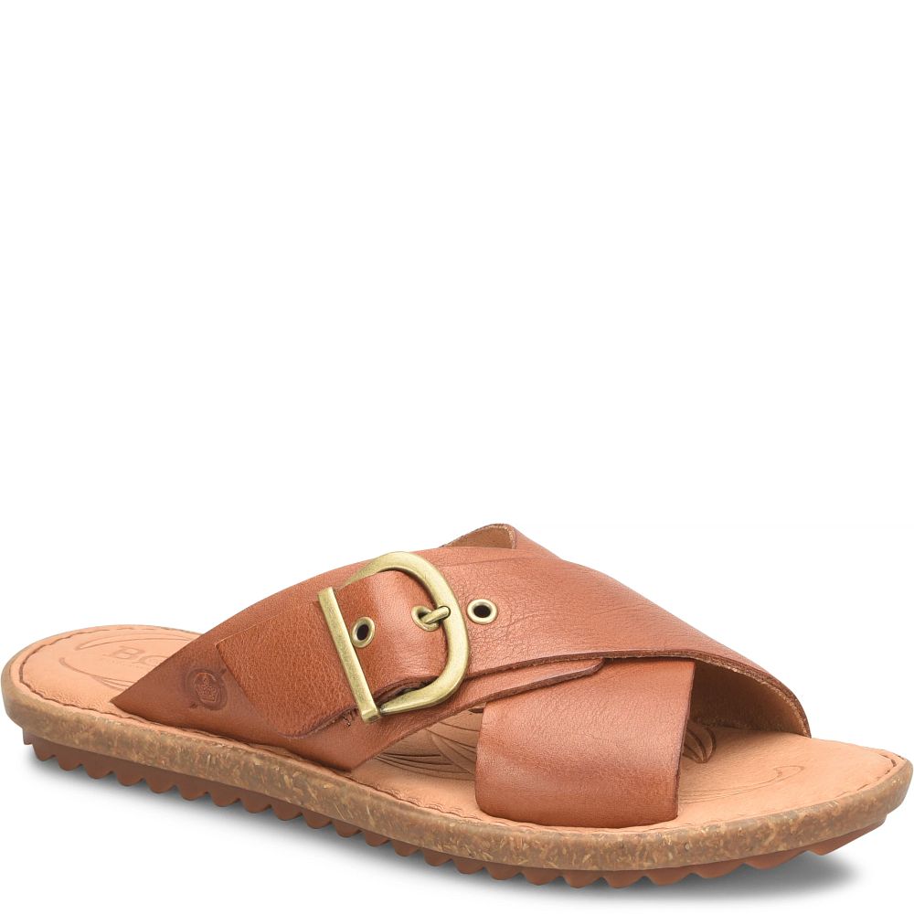 Born Rio Sandals Cognac Product ID-dwIL9ciV