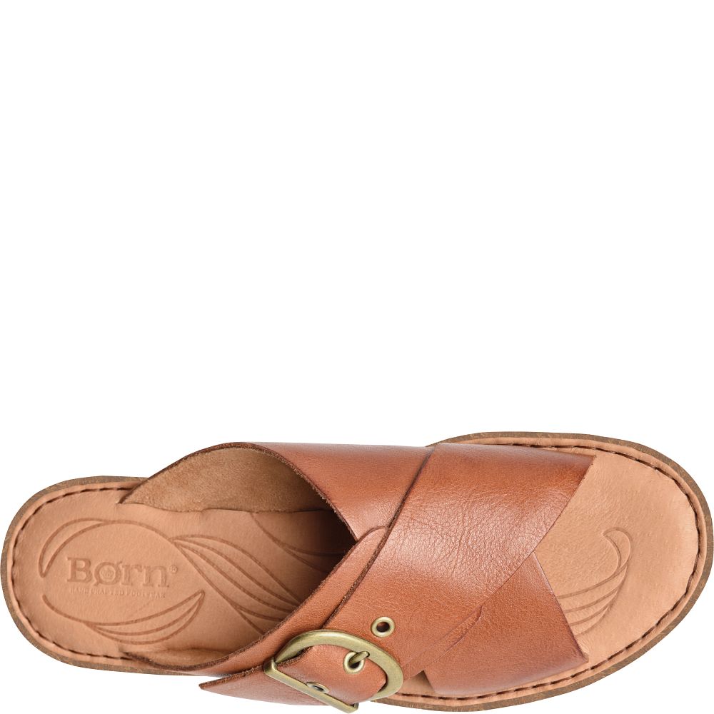 Born Rio Sandals Cognac Product ID-dwIL9ciV