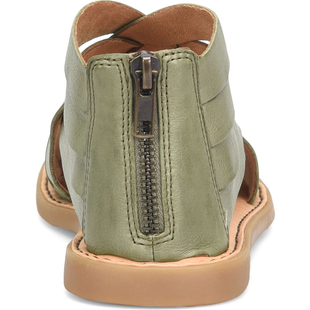 Born Iwa Woven Sandals Olive Green Product ID-f759QkGu