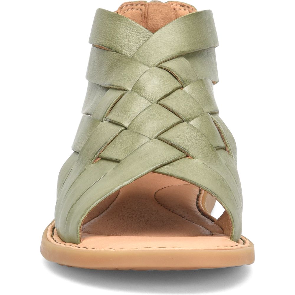 Born Iwa Woven Sandals Olive Green Product ID-f759QkGu