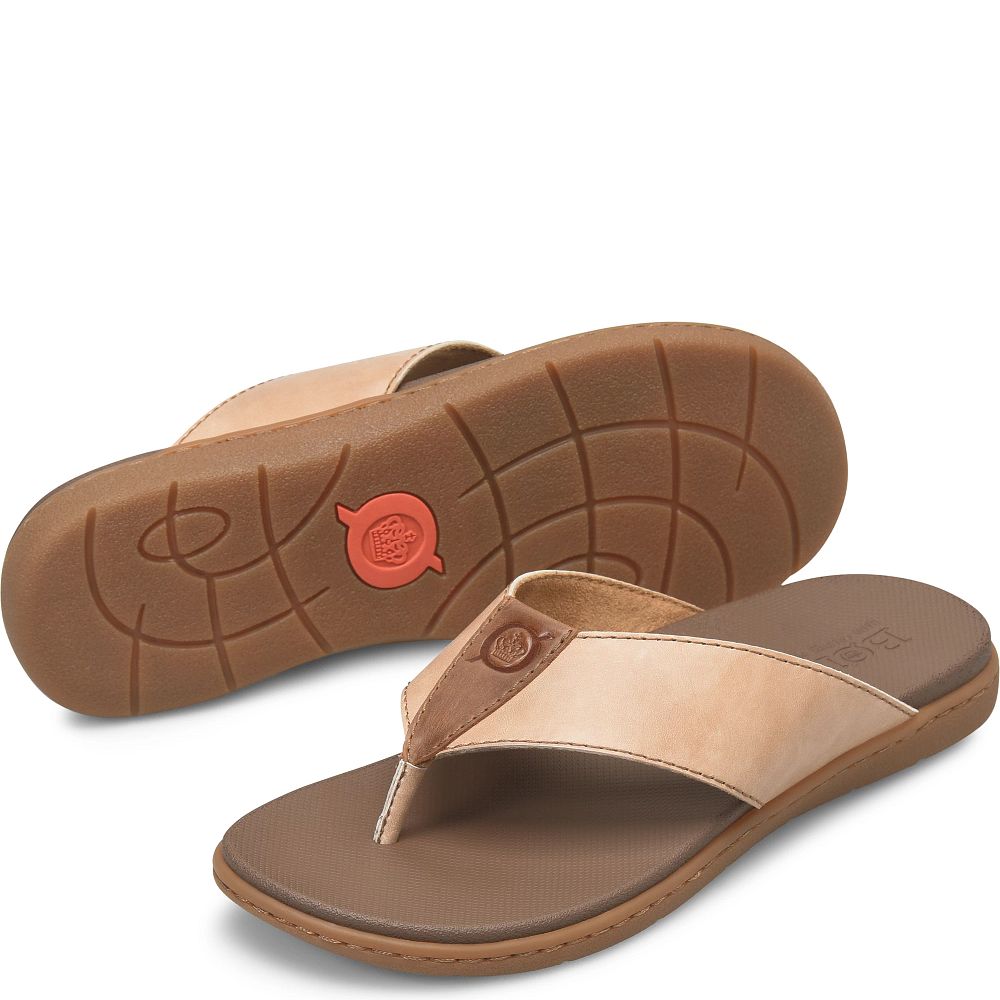 Born Gavin Sandals Taupe Sabbia Product ID-fRuTpEJB