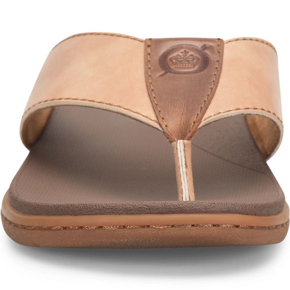 Born Gavin Sandals Taupe Sabbia Product ID-fRuTpEJB