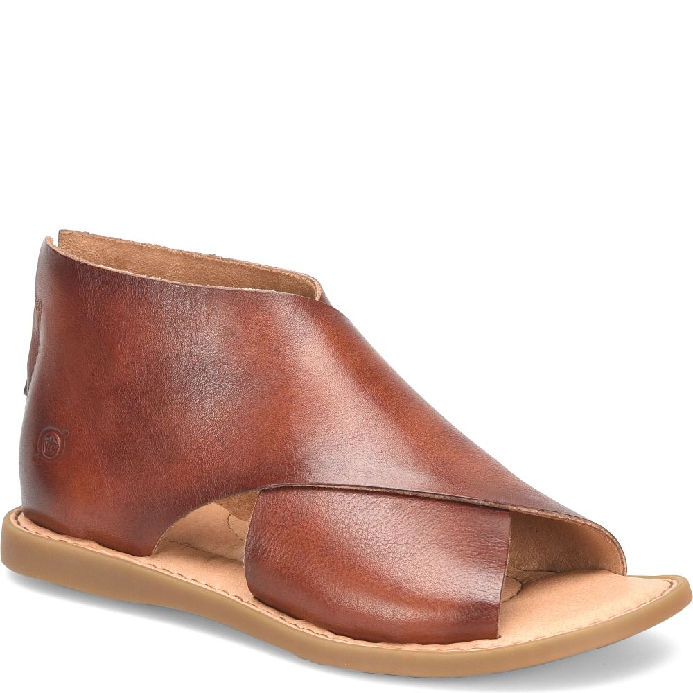 Born Iwa Sandals Dark Tan Bourbon Product ID-fvk7f009
