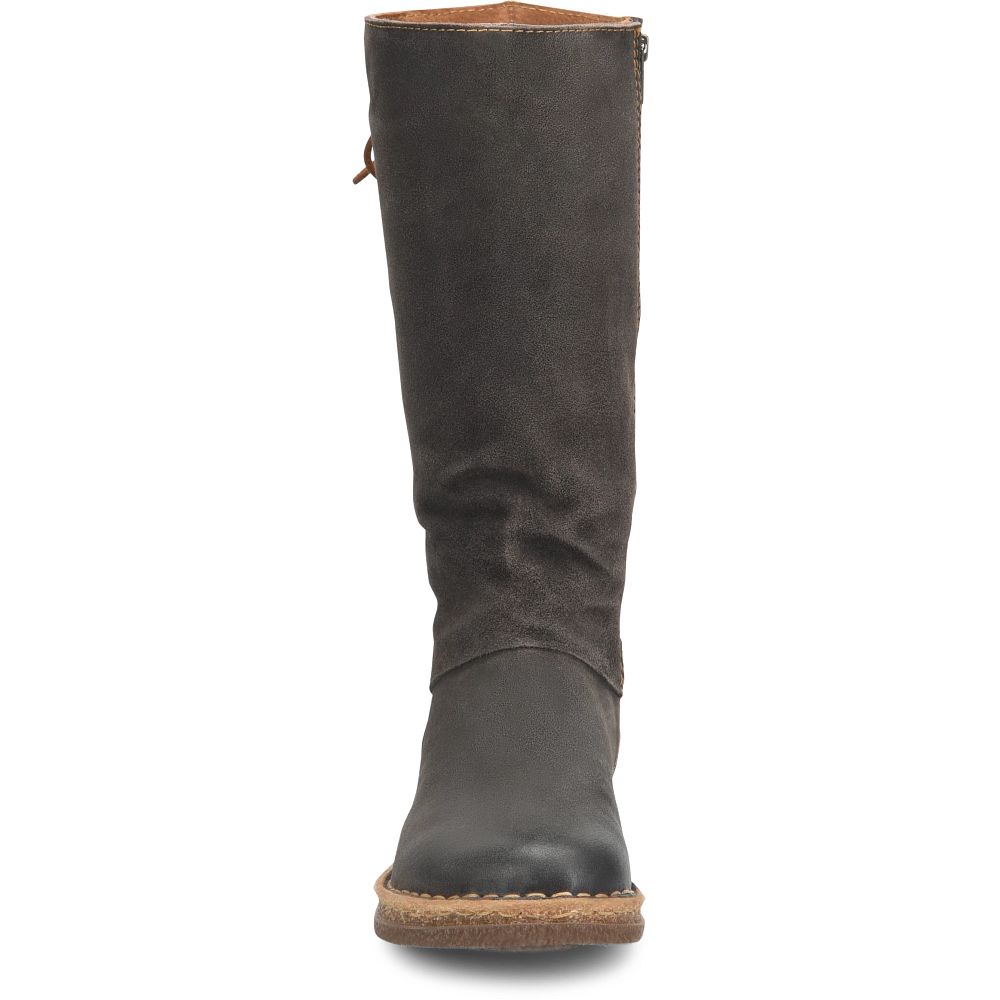 Born Sable Boots Dark Concrete Distressed Product ID-gBntU7LJ