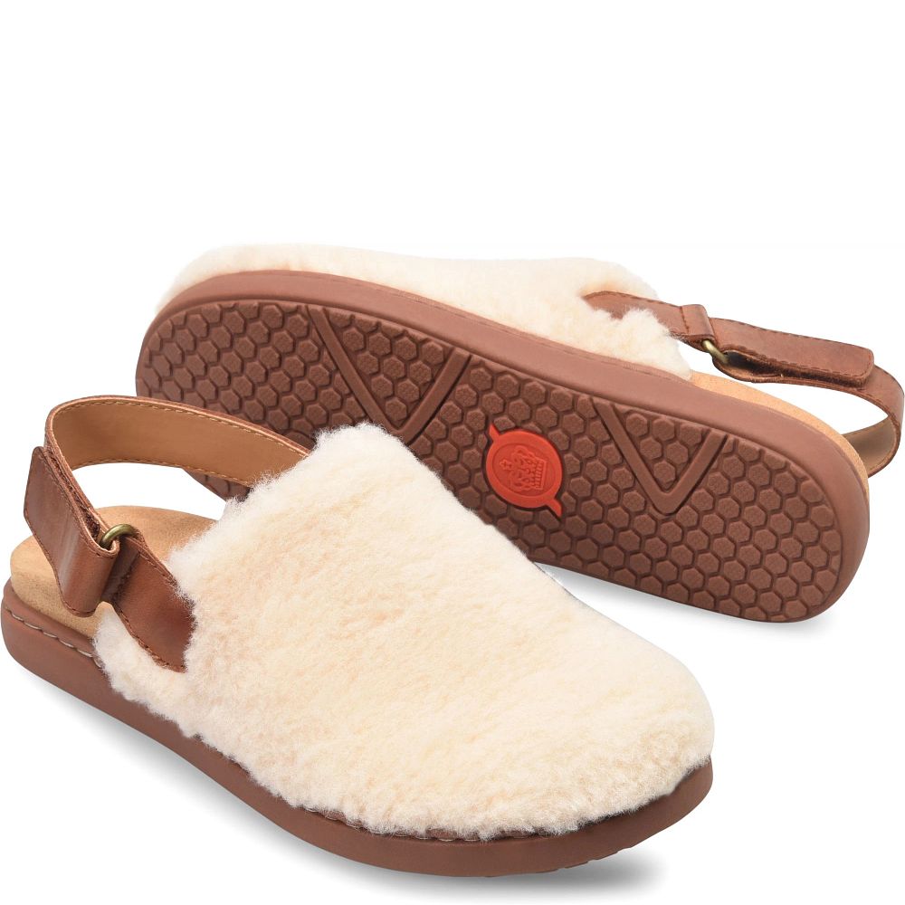 Born Kat Slippers Natural Shearling Product ID-gWaLhVLS