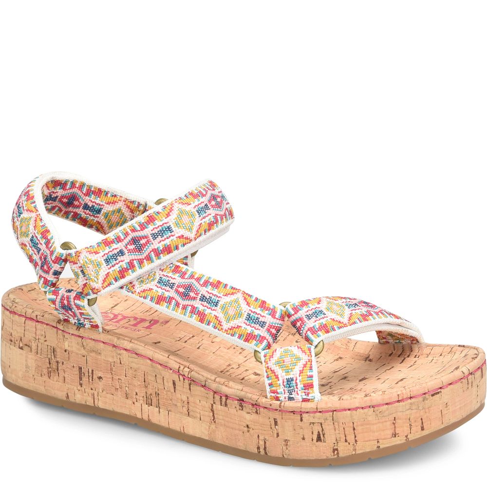 Born Sirena Sandals White Product ID-gXcM7t3x