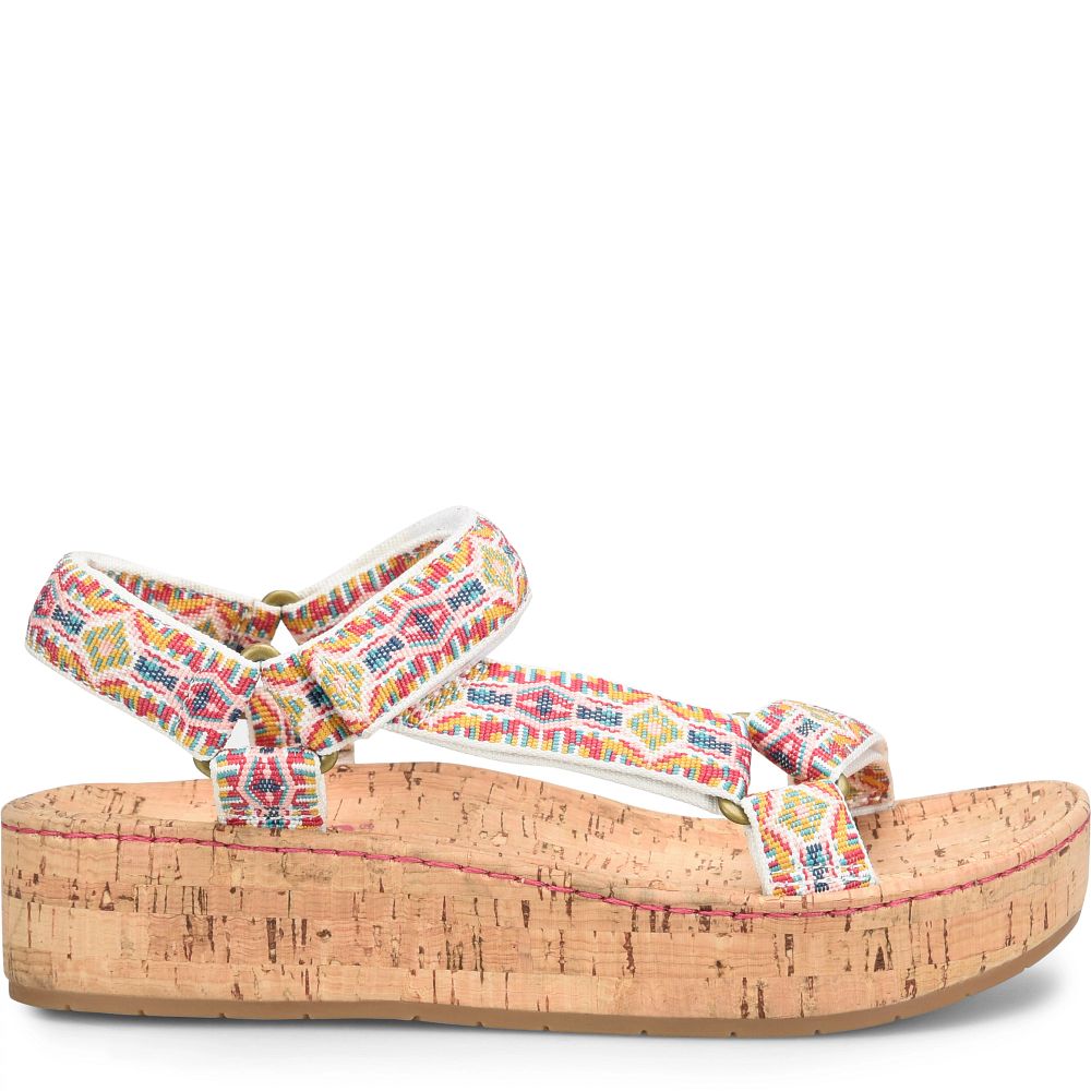 Born Sirena Sandals White Product ID-gXcM7t3x