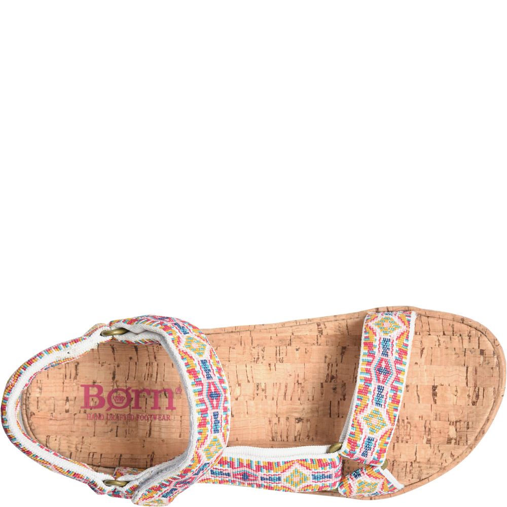 Born Sirena Sandals White Product ID-gXcM7t3x
