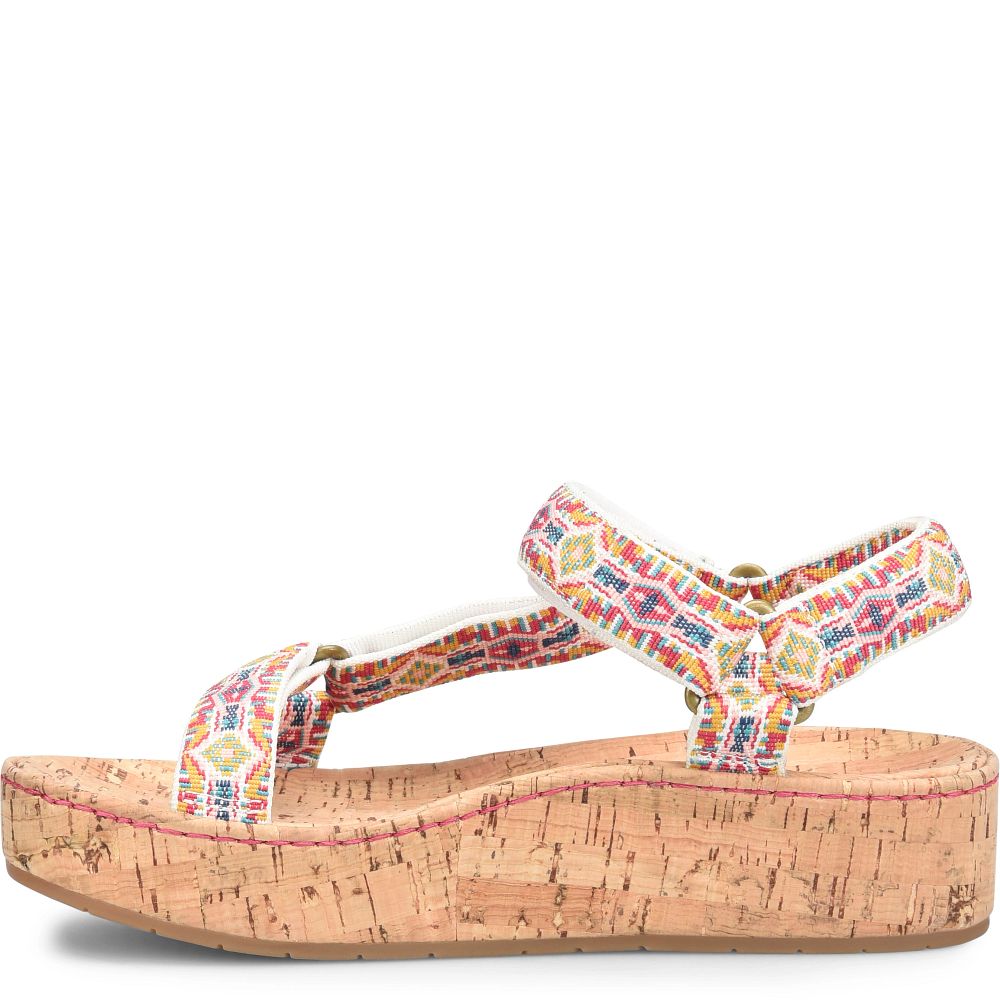 Born Sirena Sandals White Product ID-gXcM7t3x