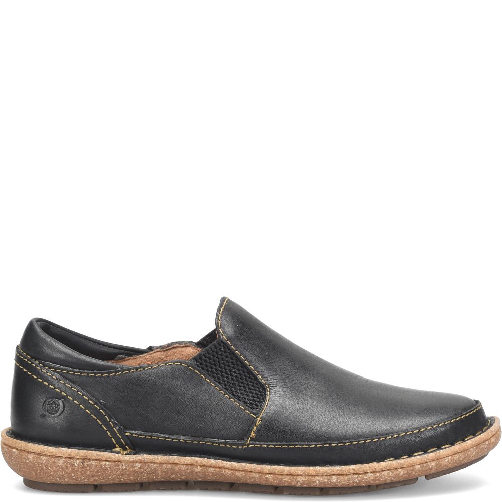 Born Mayflower II Slip-Ons Black Product ID-h82wCukX